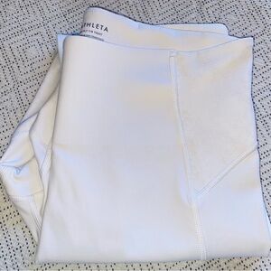 Athleta Stay Fly Bright White Active Leggings — Women’s Medium